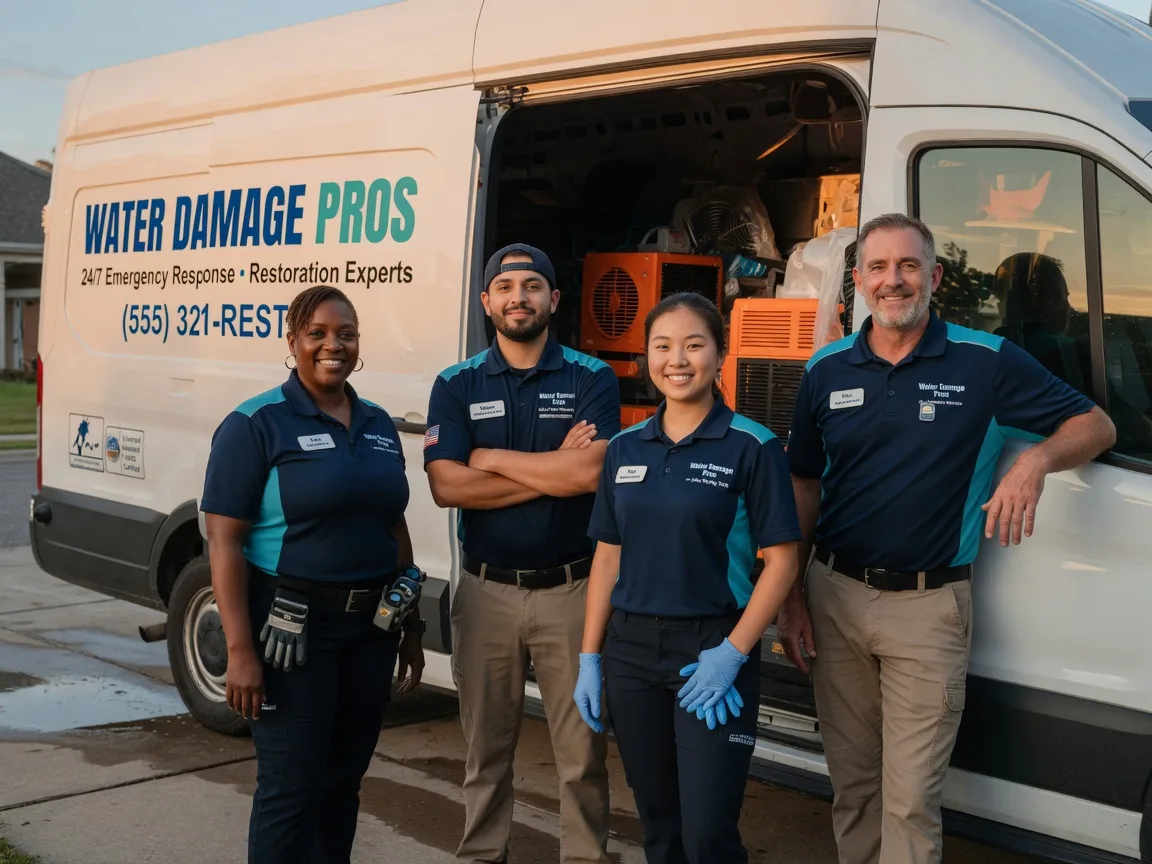 Water Damage Restoration company in Krebs, OK