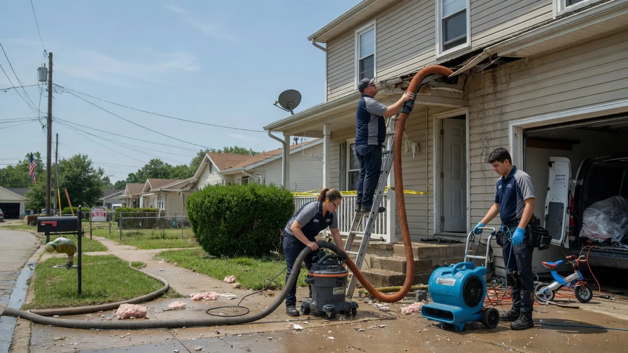 Water Damage Restoration in Krebs, OK near me
